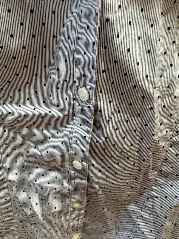 Camisa Estampada de Rayas y Topos - H&M (Talla 38) – photo 7